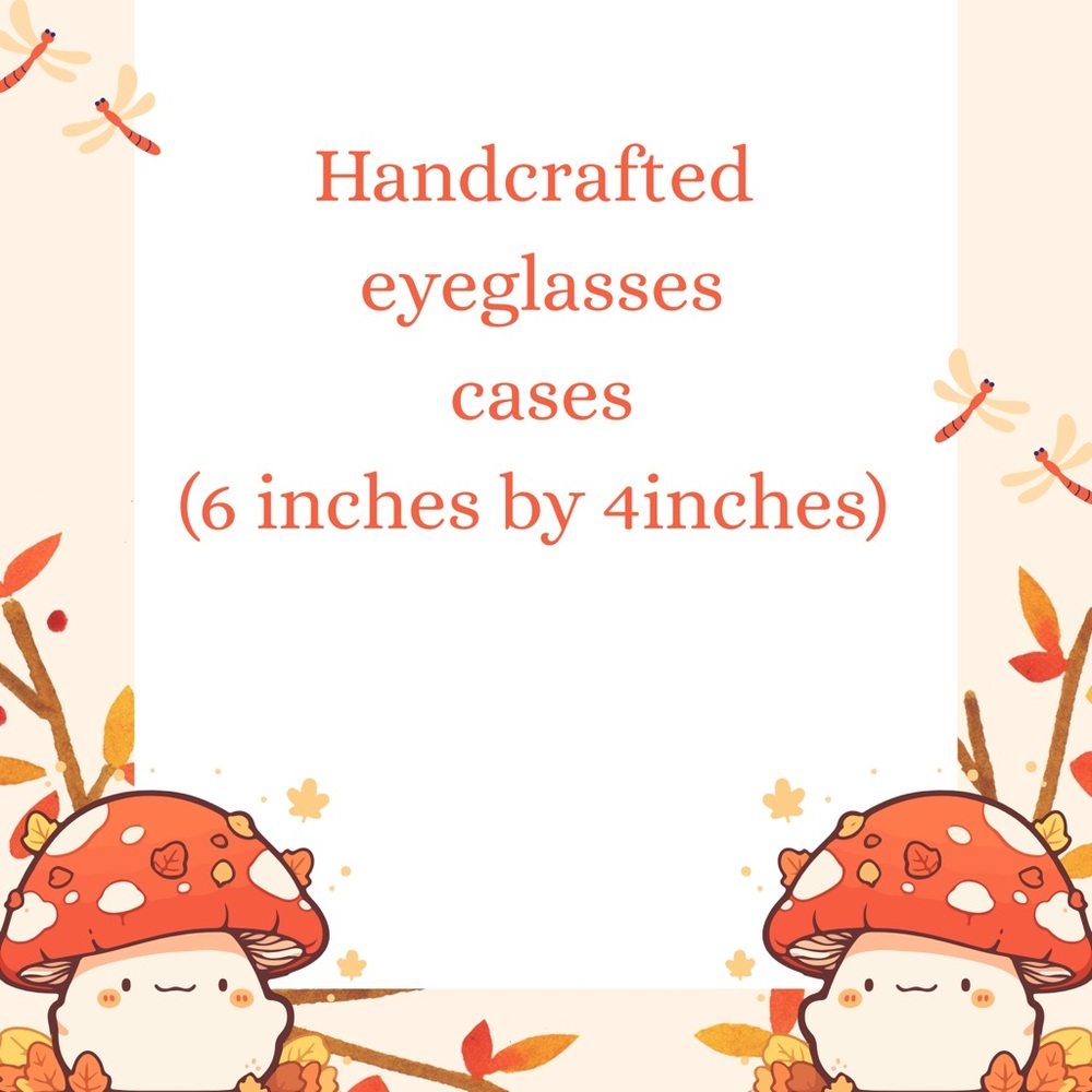 Handcrafted Eyeglasses Cases